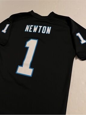 *NEW* VTG Cam Newton NFL Carolina Panthers OFFICIAL Replica Jersey #1 Youth XL